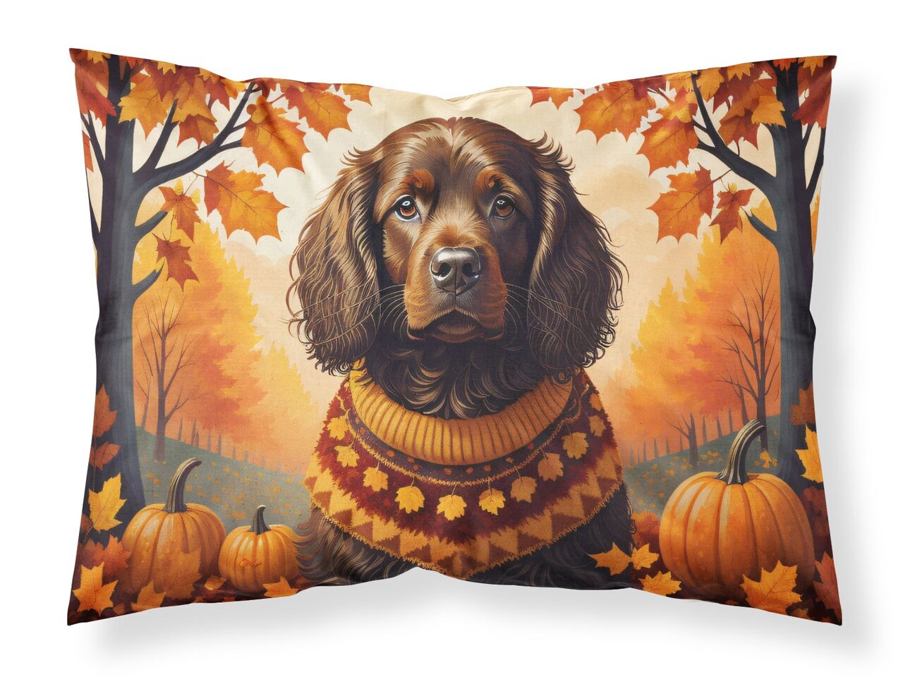 Boykin Spaniel Standard Pillowcase Lightweight Super Soft Decorative Artwork 30 x 20.5 Inches